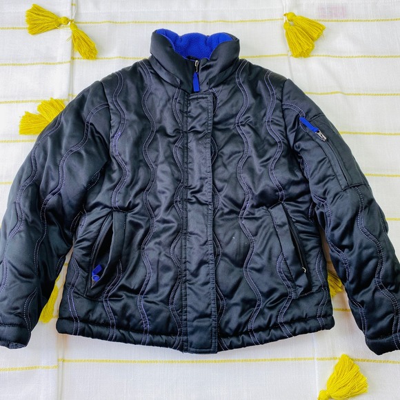 Rothschild Zweifarbige Pufferjacke Für Jungen – Warm, Praktisch, Mit Fleecemütze Und Vielen Taschen